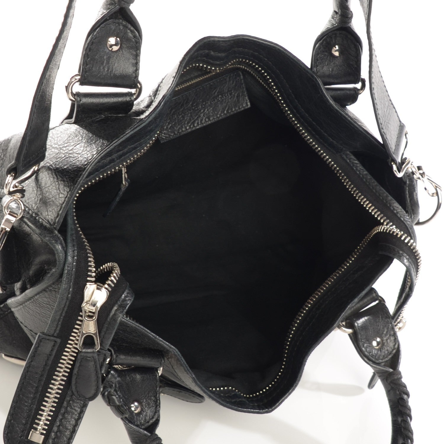 Balenciaga Agneau Giant 21 Silver Hardware City Black 5 of 8