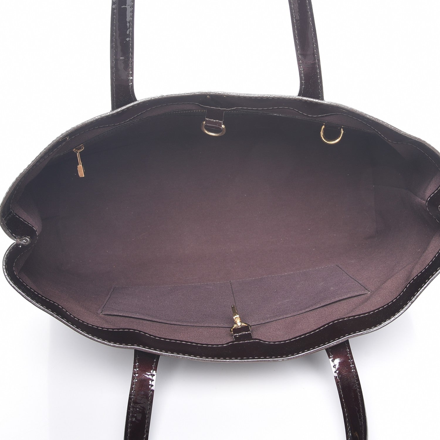 Louis Vuitton Vernis Wilshire MM Amarante 5 of 7