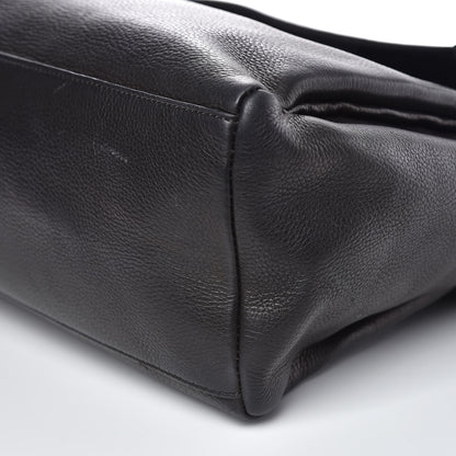 Givenchy Waxy Grained Calfskin Medium Pandora Pure Flap Bag Black 6 of 16