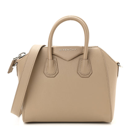 Givenchy Sugar Goatskin Small Antigona Light Beige 1 of 8
