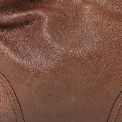 Gucci Calfskin Guccissima Trim Large Signoria Hobo Brown 19 of 23