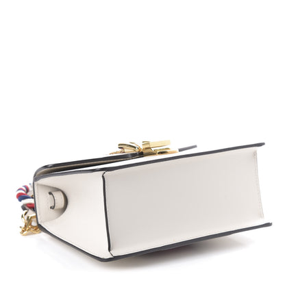 Gucci Calfskin Mini Sylvie Top Handle Bag White 4 of 10