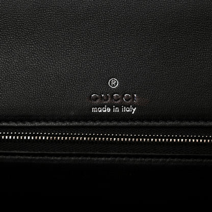 Balenciaga X GUCCI Canvas Boarded Plutone Calfskin Flora Logo Print Medium Hourglass Top Handle Bag White Multicolor Black 6 of 14