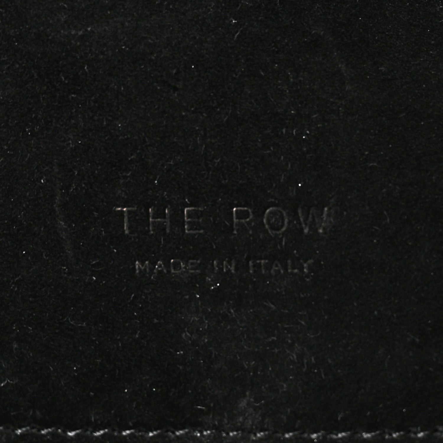 The Row Suede Soft Margaux 10 Bag Black 6 of 9