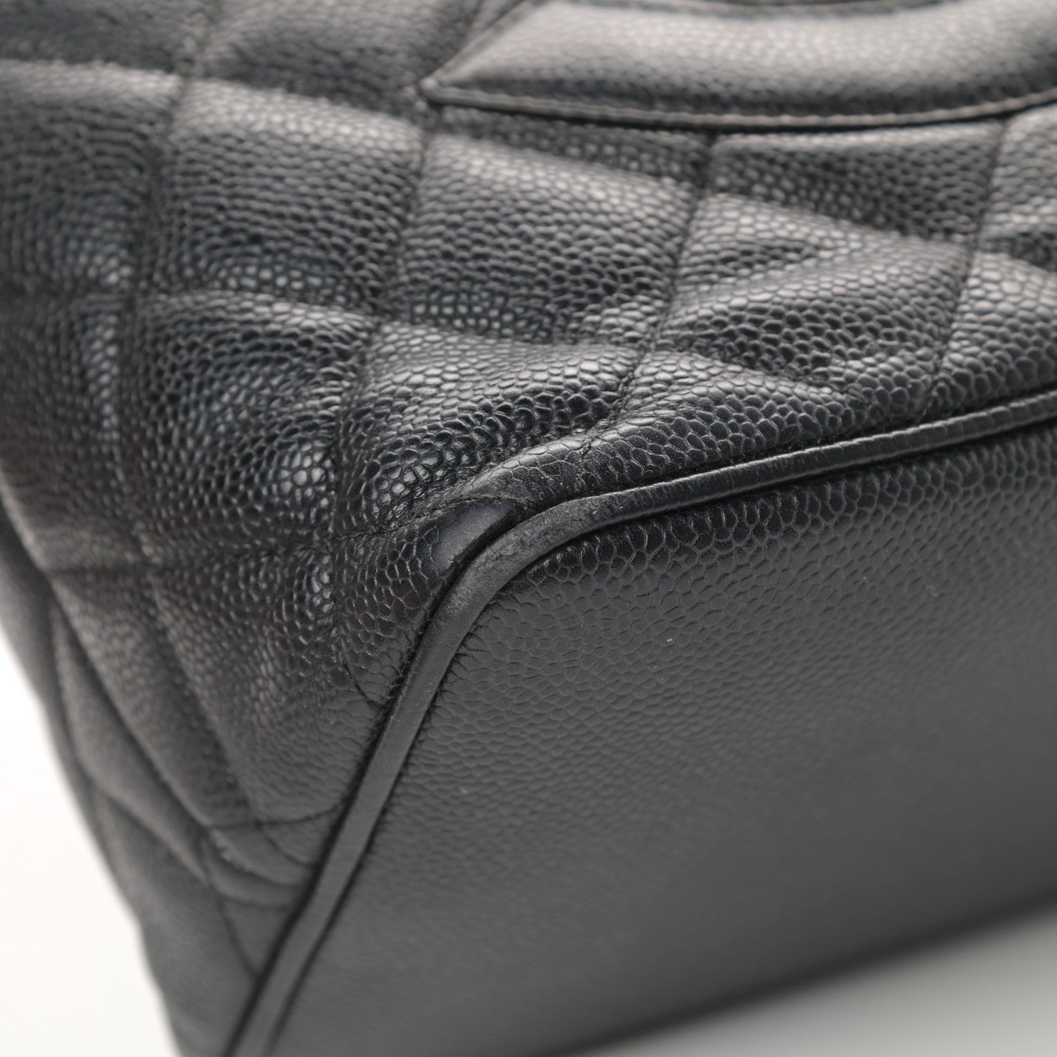 Chanel Caviar Quilted Medallion Tote Black 10 of 16