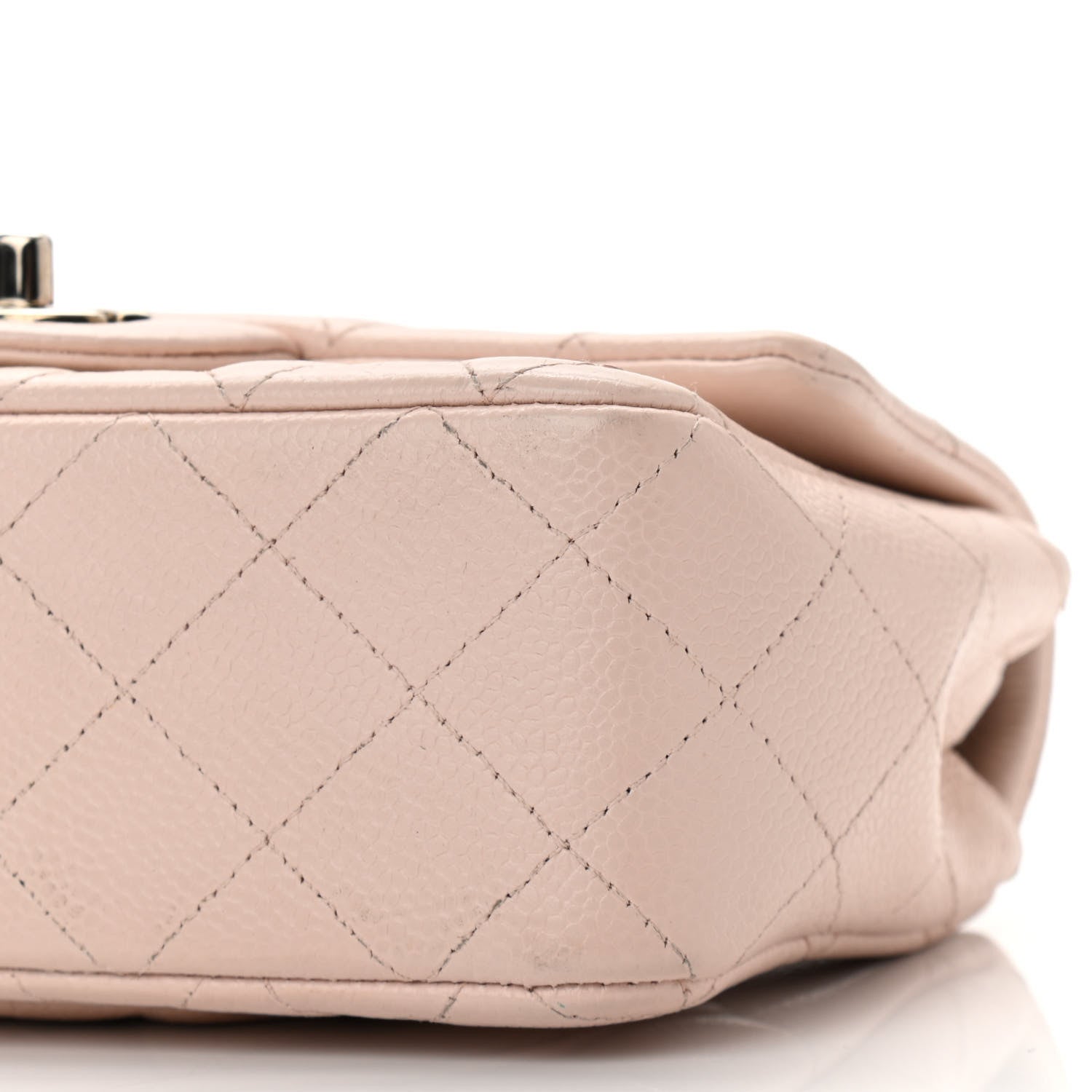 Chanel Caviar Quilted Mini Rectangular Flap Light Pink 10 of 10