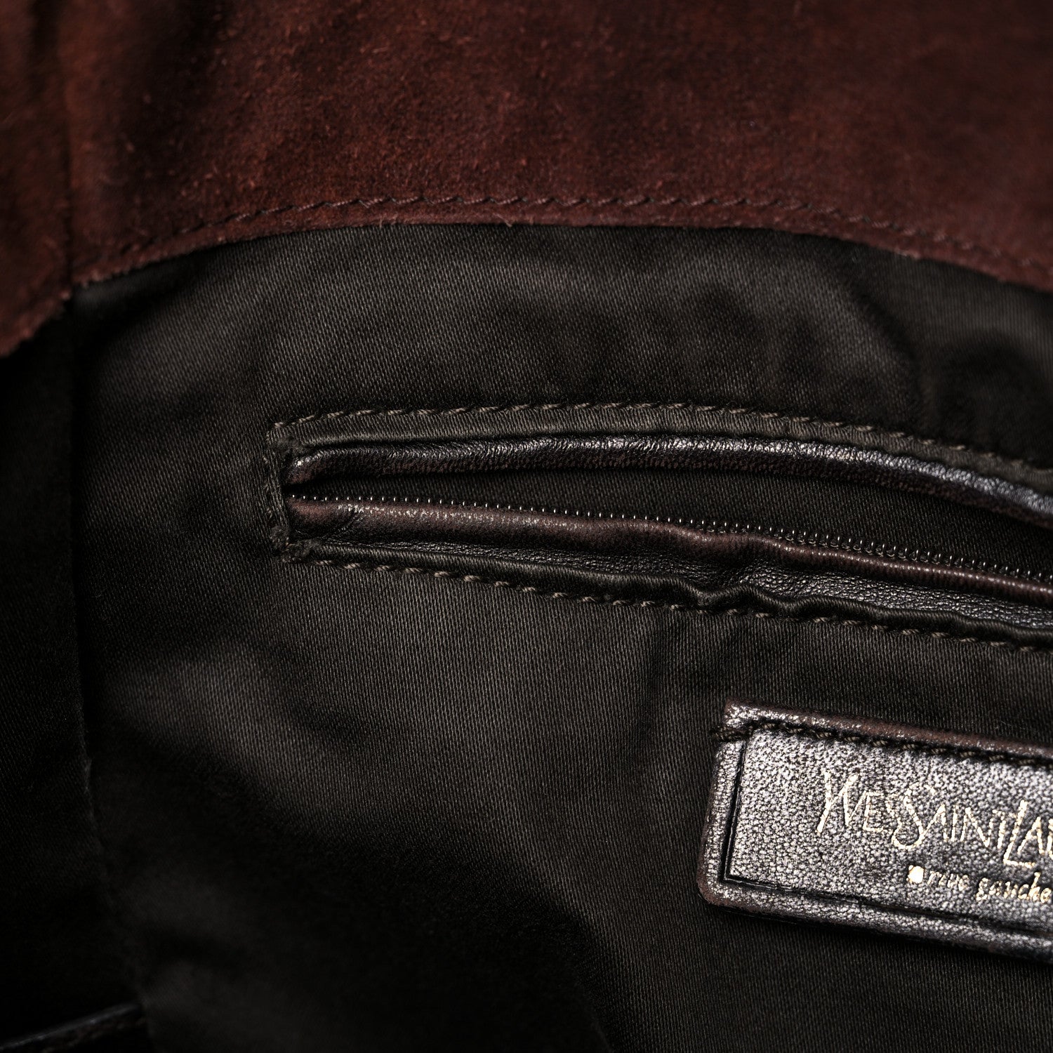 Saint Laurent Patent Small Downtown Brown 12 of 22