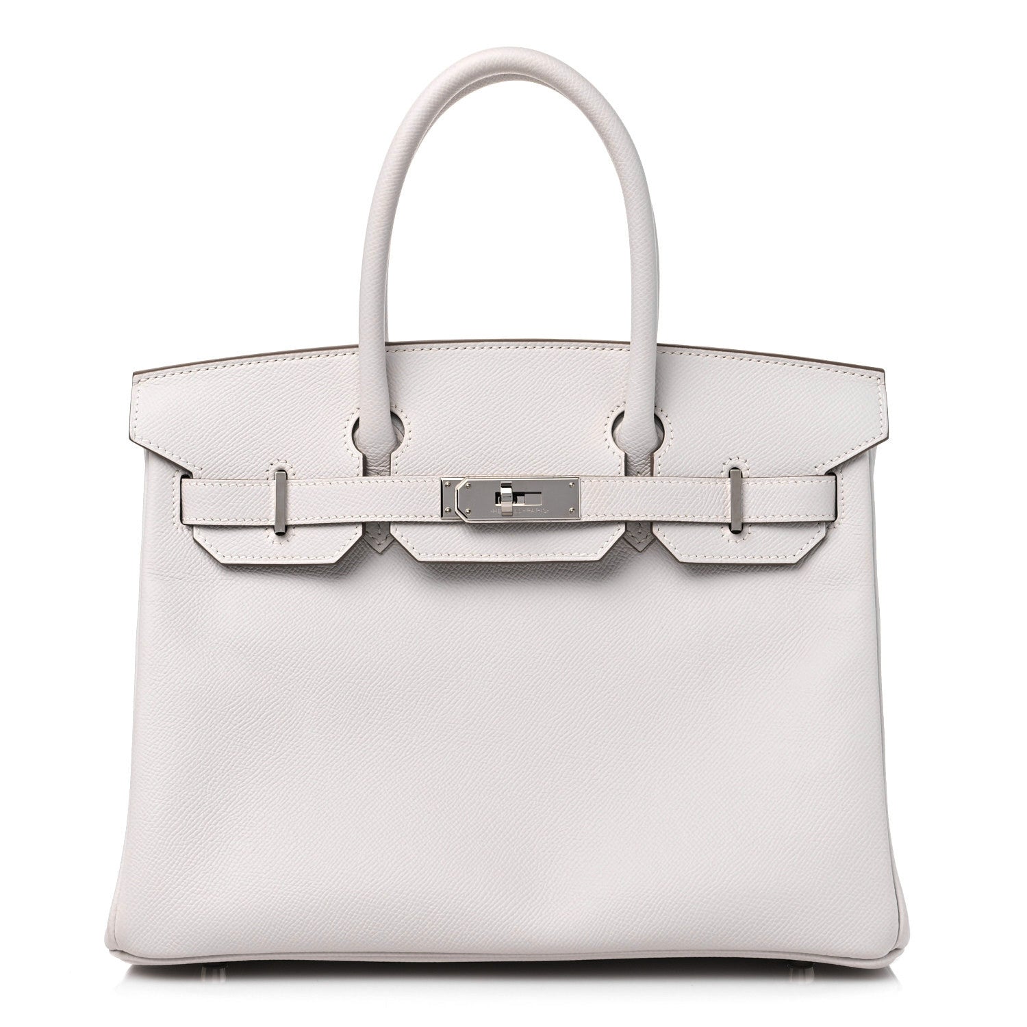 Hermes Epsom Birkin 30 Gris Pale 1 of 12