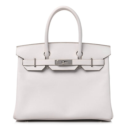 Hermes Epsom Birkin 30 Gris Pale 1 of 12