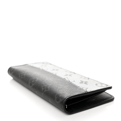 Louis Vuitton Monogram Eclipse Split Brazza Wallet Silver 4 of 7
