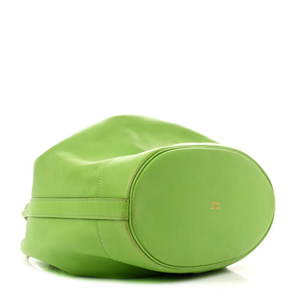 Hermes Veau Gulliver Market Drawstring Bag 28 Granny 4 of 16