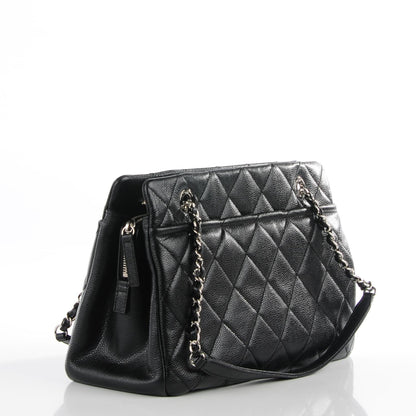 Chanel Caviar CC Timeless Tote Black 3 of 8