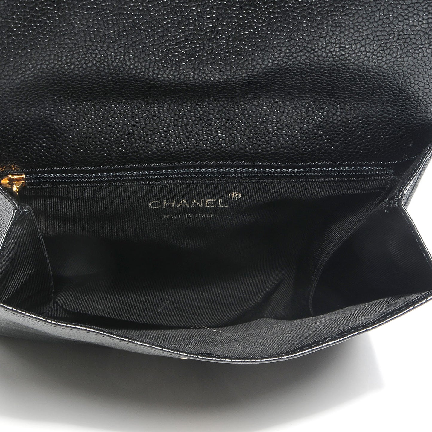 Caviar CC Messenger Bag Black