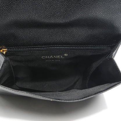 Chanel Caviar CC Messenger Bag Black 7 of 8