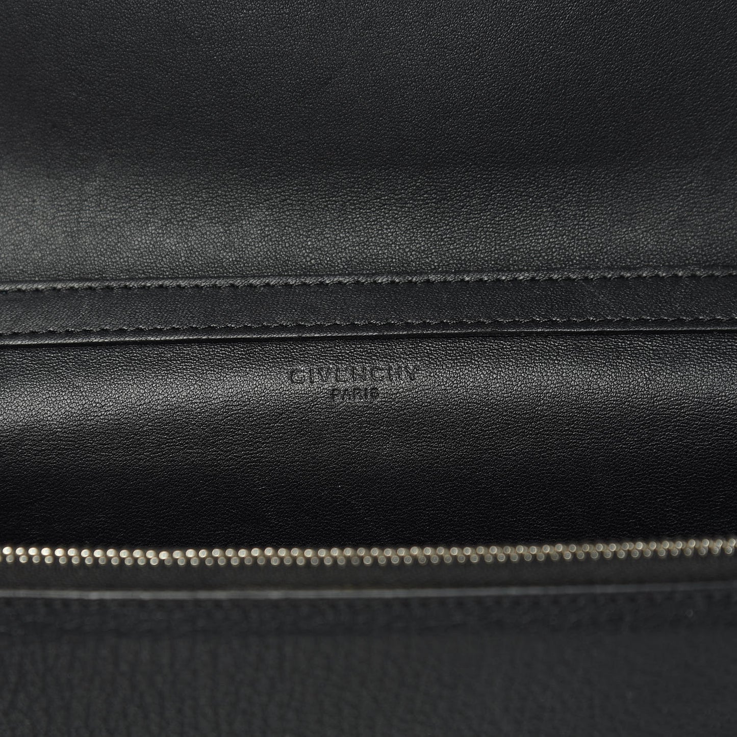 Sugar Goatskin Pandora Chain Wallet Black