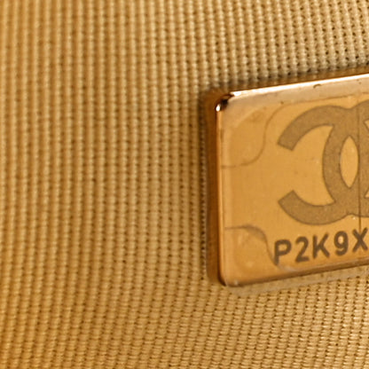 Chanel Shiny Caviar Quilted Small Chain Melody Flap Yellow 7 of 11