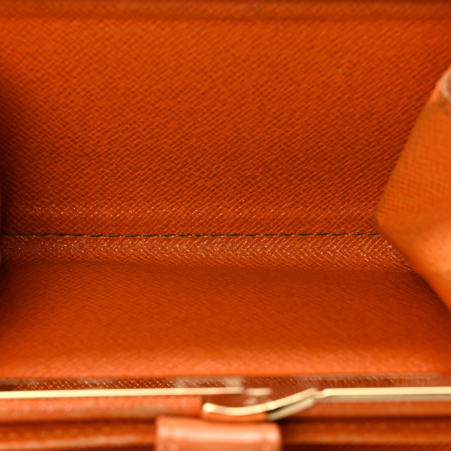 Louis Vuitton Epi French Purse Wallet Mandarin 6 of 9