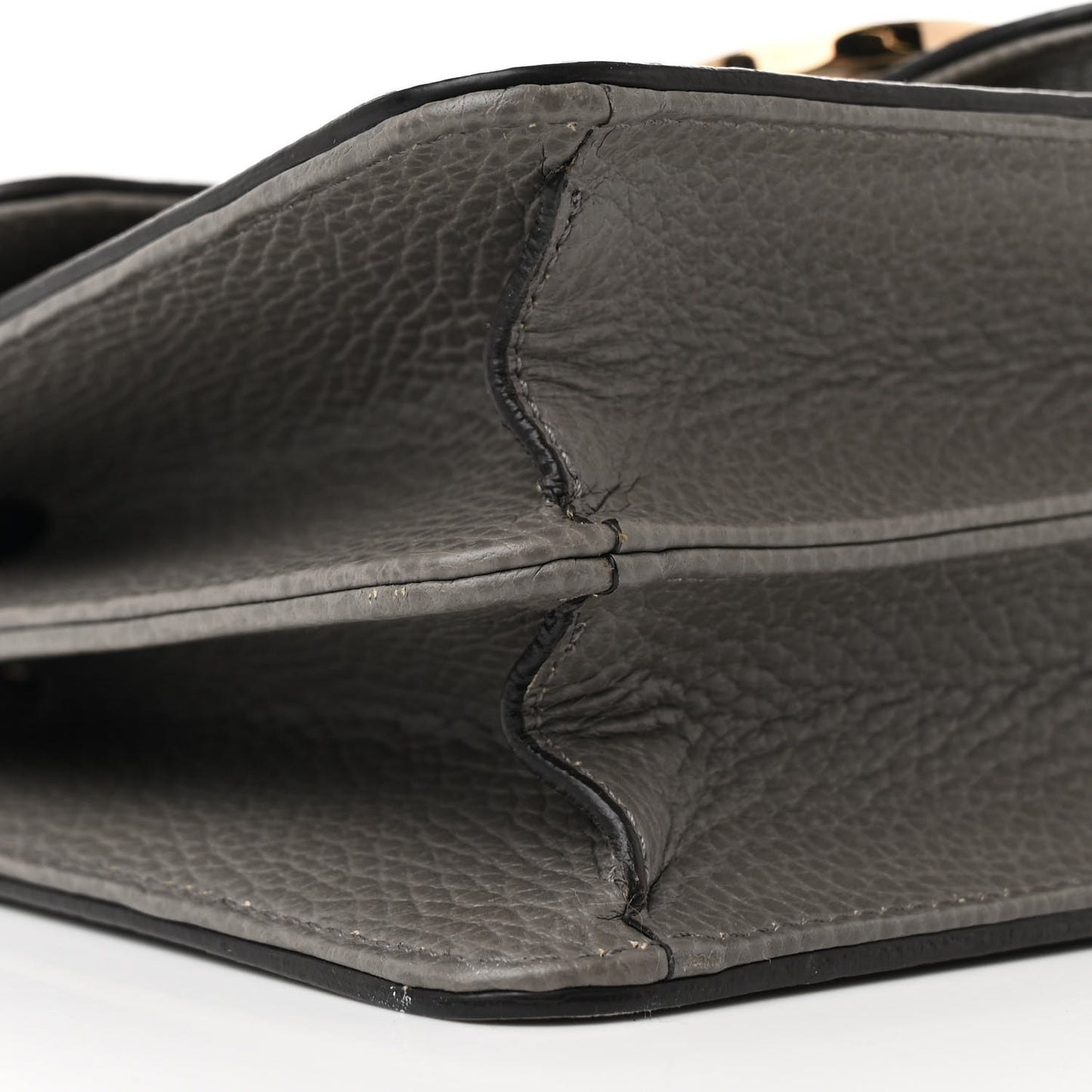 Dollar Calfskin Small Interlocking G Shoulder Bag Loess