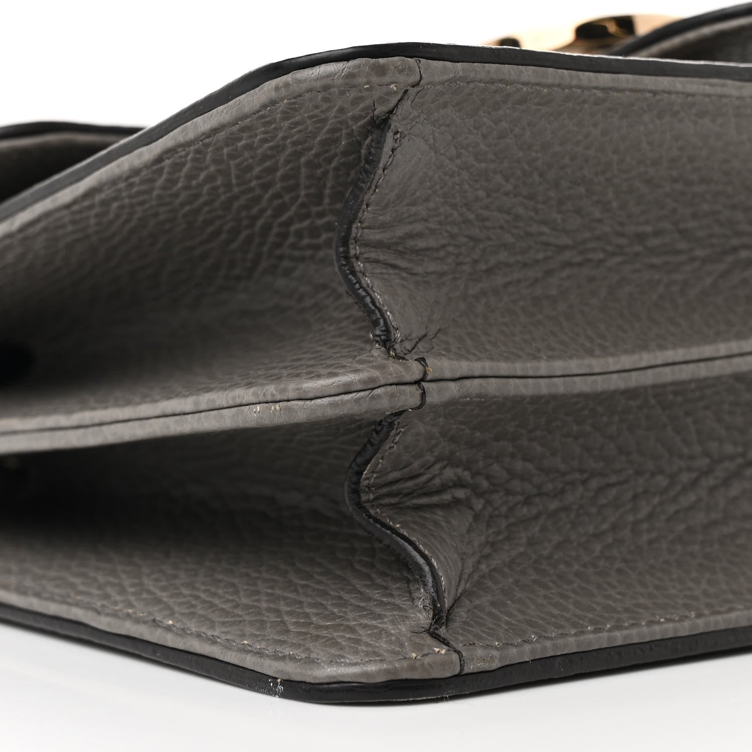 Gucci Dollar Calfskin Small Interlocking G Shoulder Bag Loess 10 of 13