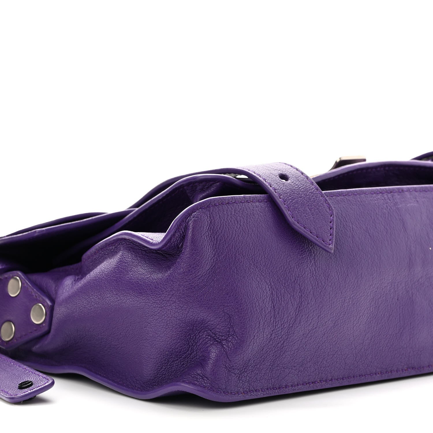 Proenza Schouler Lambskin Tiny PS1 Satchel Amethyst 9 of 11