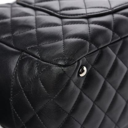 Chanel Calfskin Quilted Large Cambon Bowler Black 11 of 13
