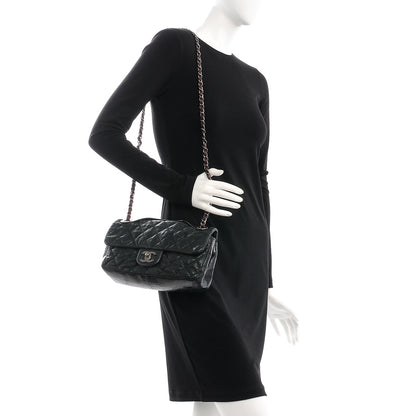 Chanel Iridescent Calfskin Medium In The Mix Flap Black 2 of 9