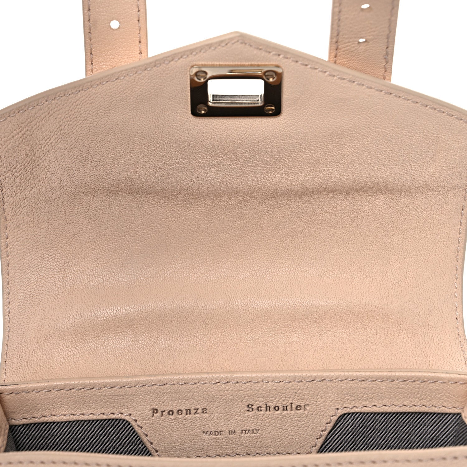 Proenza Schouler Lambskin Micro PS1 Satchel Light Apricot 11 of 14