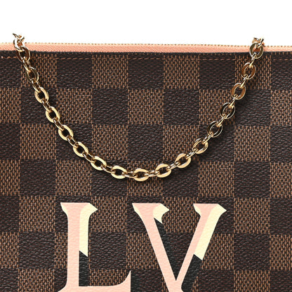 Louis Vuitton Damier Ebene Double Zip Pochette 8 of 11
