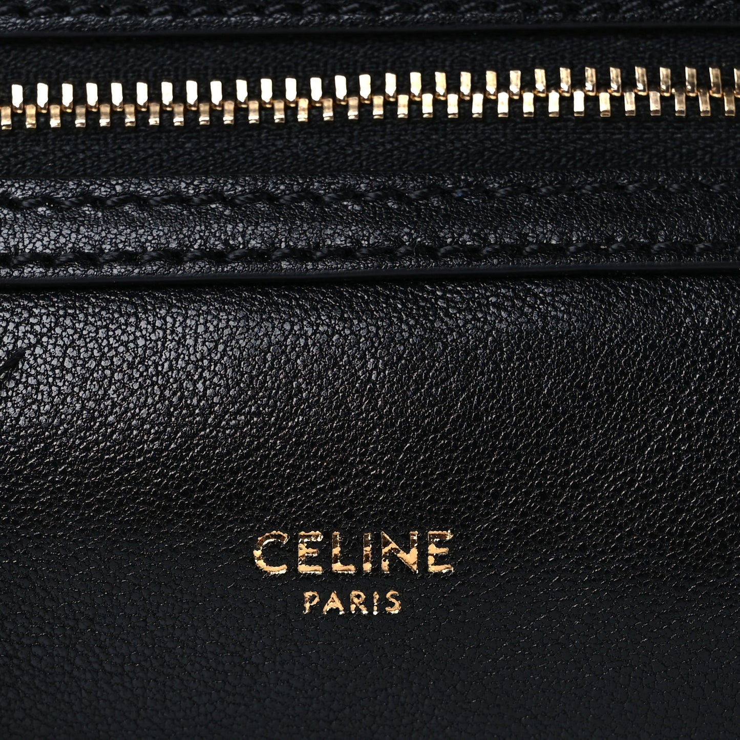 Supple Shiny Lambskin Little New Luggage Black
