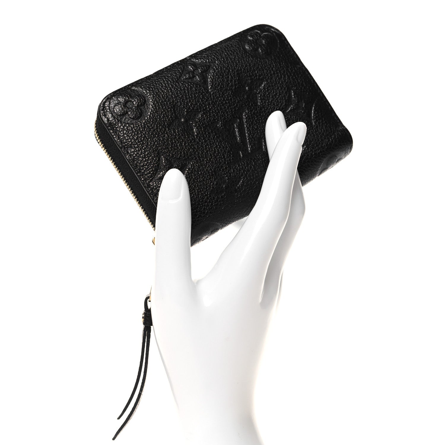 Louis Vuitton LOUIS VUITTON Empreinte Zippy Coin Purse Black 2 of 6