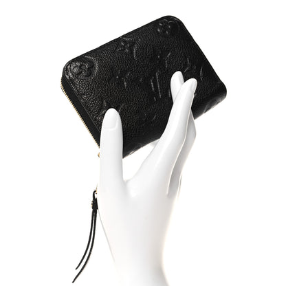 Louis Vuitton LOUIS VUITTON Empreinte Zippy Coin Purse Black 2 of 6