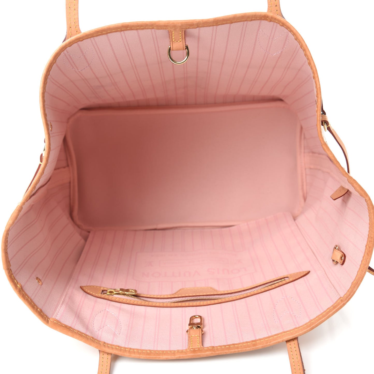 Damier Azur Neo Neverfull MM Rose Ballerine