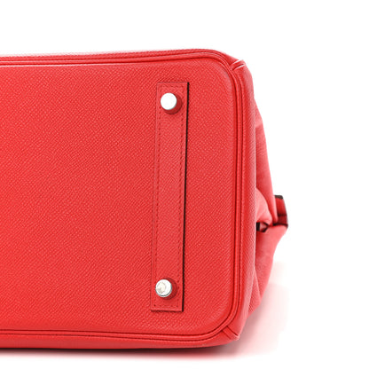 Hermes Epsom Birkin 30 Rouge De Coeur 10 of 10