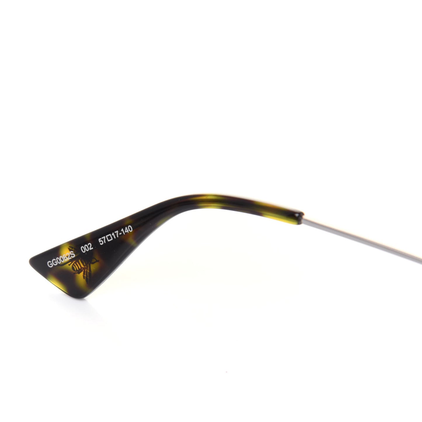 Acetate Aviator Sunglasses GG0062S Tortoise