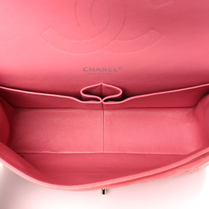 Chanel Lambskin Quilted Jumbo Double Flap Pink 5 of 10