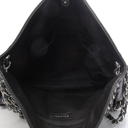 Chanel Lambskin Large Sharpei Shoulder Bag Black 5 of 9
