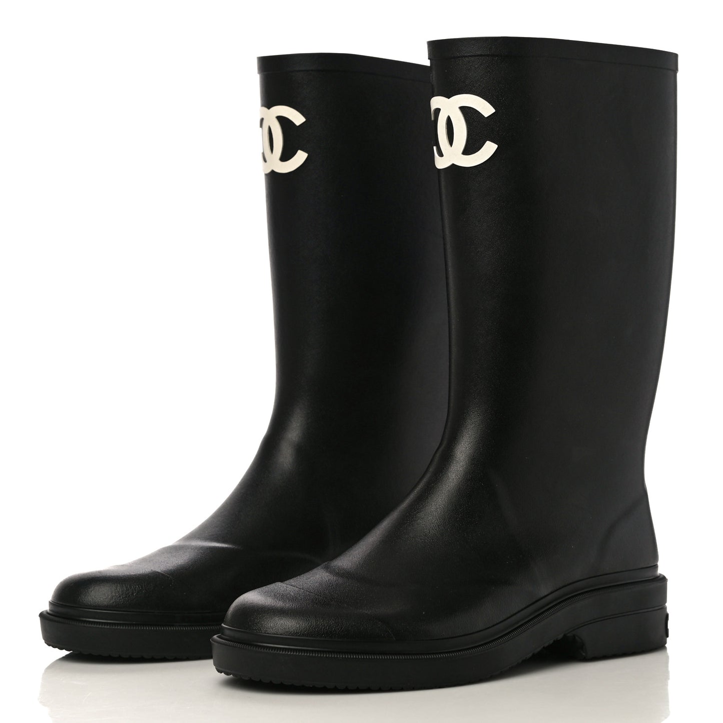 Caoutchouk CC High Boots 39 Black