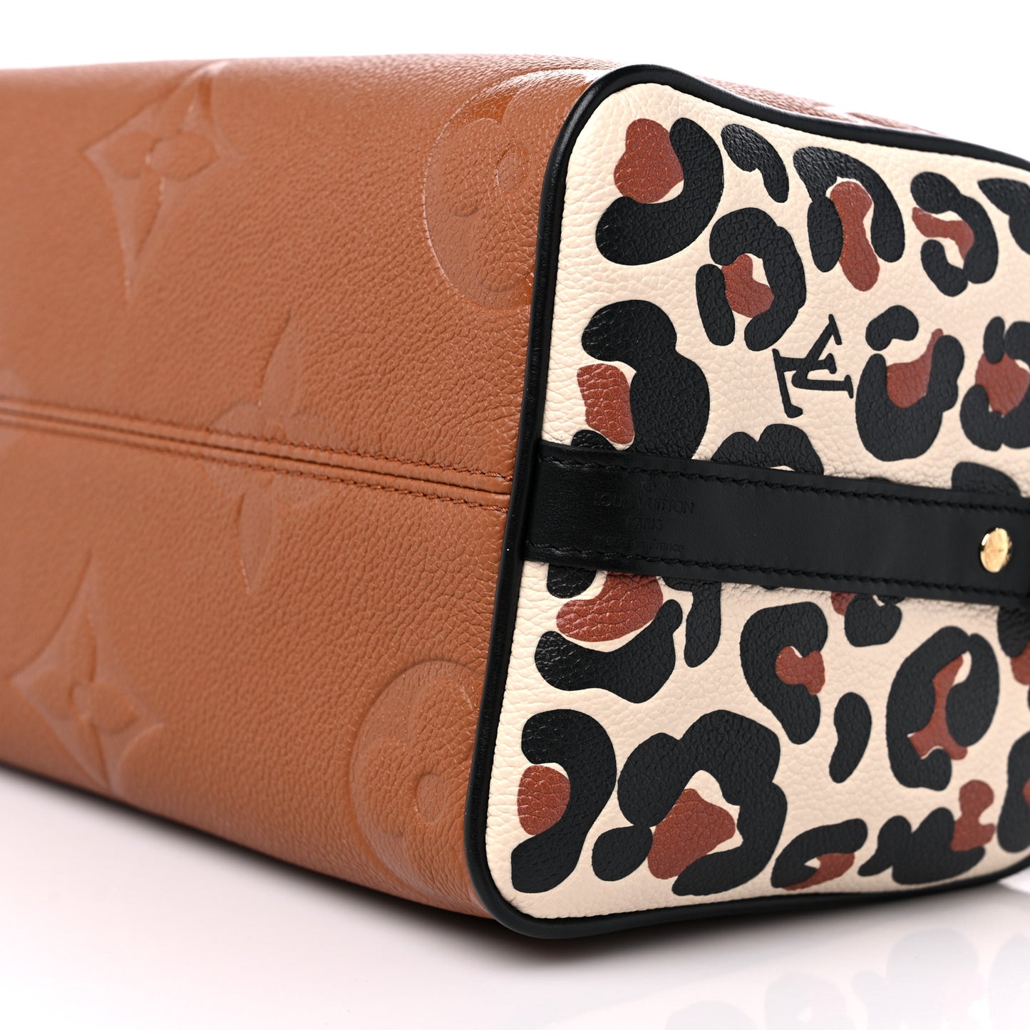 Empreinte Monogram Giant Wild At Heart Speedy Bandouliere 25 Caramel