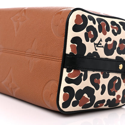 Louis Vuitton Empreinte Monogram Giant Wild At Heart Speedy Bandouliere 25 Caramel 8 of 8
