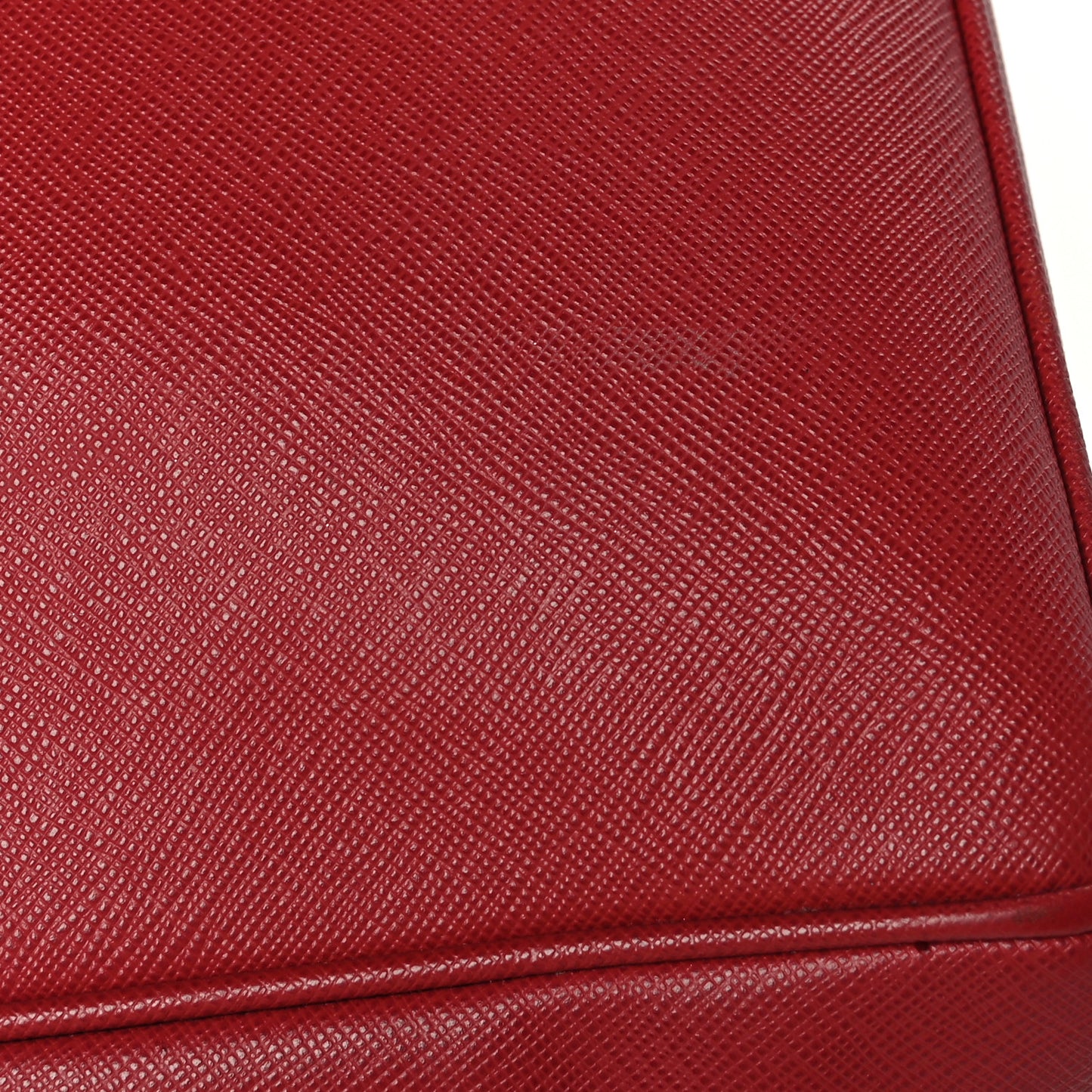 Saffiano Medium Galleria Double Zip Tote Fuoco