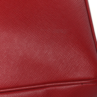 Prada Saffiano Medium Galleria Double Zip Tote Fuoco 13 of 13