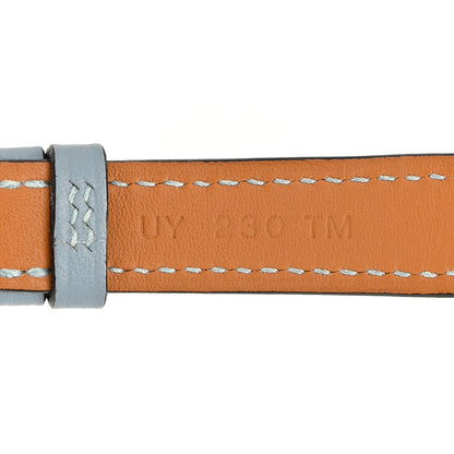Hermes Swift 45mm Apple Watch Single Tour Band Bleu Lin 4 of 6