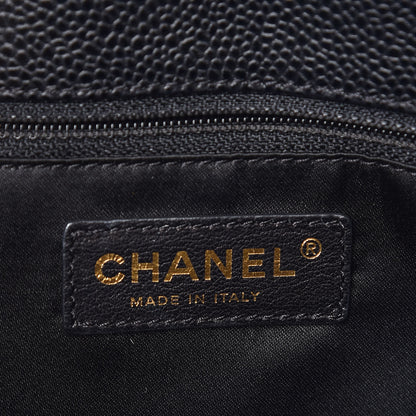 Chanel Caviar Quilted Grand Shopping Tote GST Black 6 of 9
