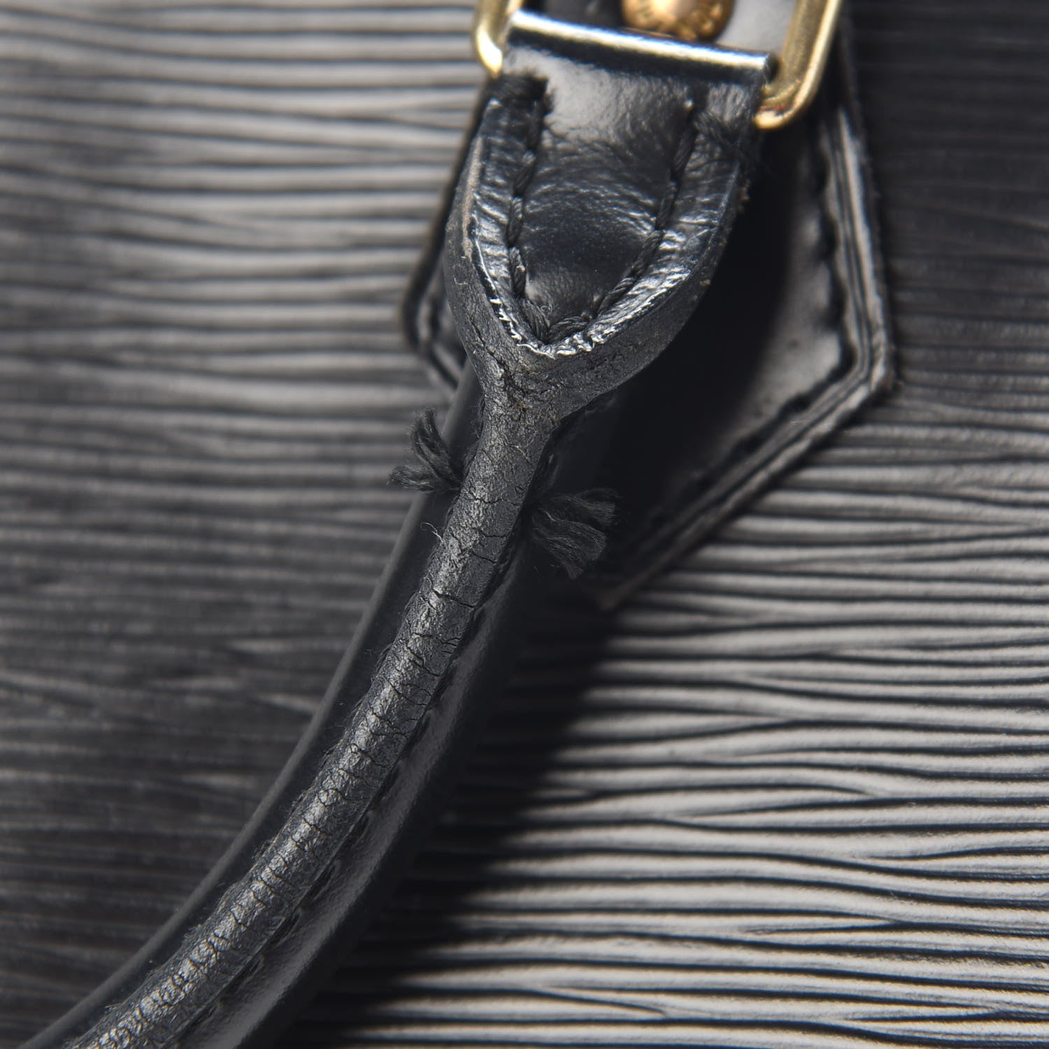 Louis Vuitton Epi Speedy 30 Black 10 of 12