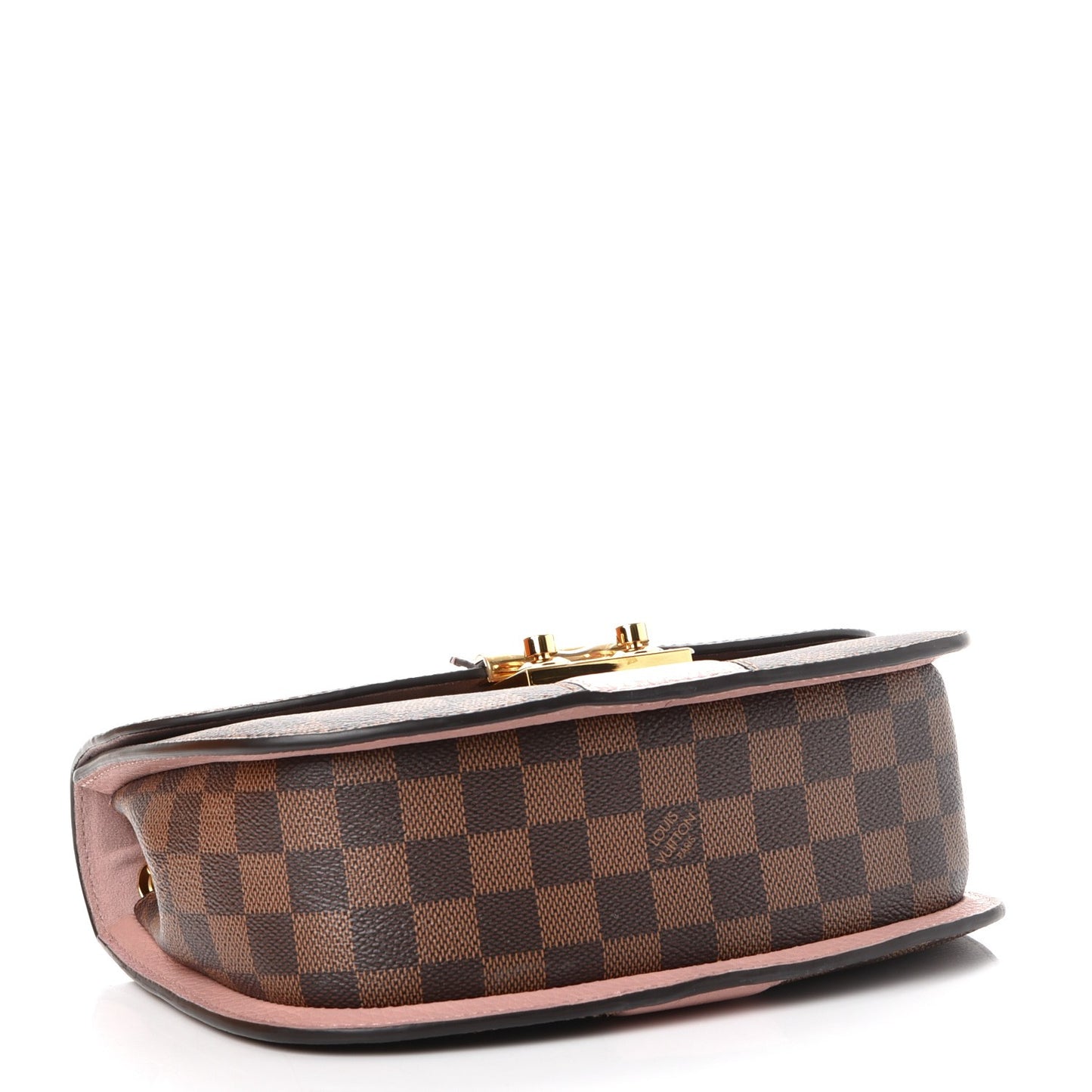 Damier Ebene Cuir Taurillon Wight Magnolia