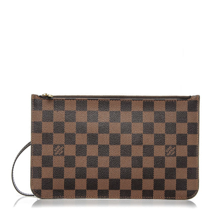 Louis Vuitton Damier Ebene Neverfull MM GM Pochette 1 of 6