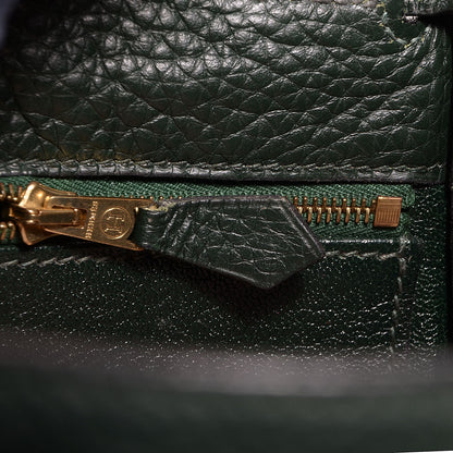 Hermes Togo Kelly Retourne 35 Vert Fonce 16 of 29