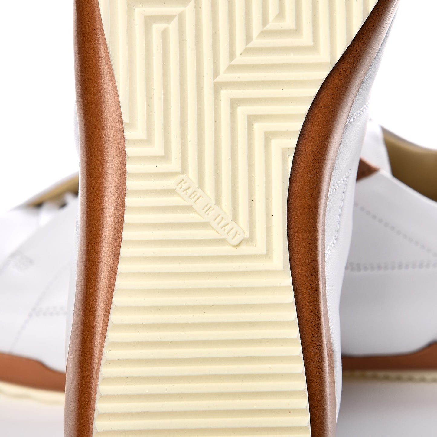 Nappa Impulse Sneakers 38 Blanc Gold