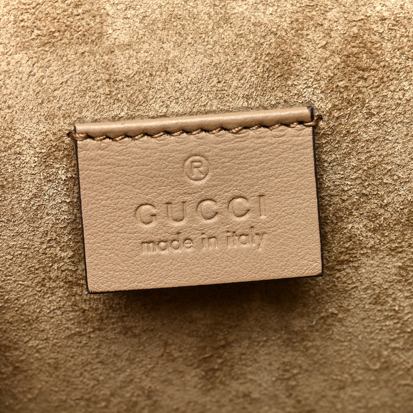 GG Supreme Monogram Medium Dionysus Shoulder Bag Taupe