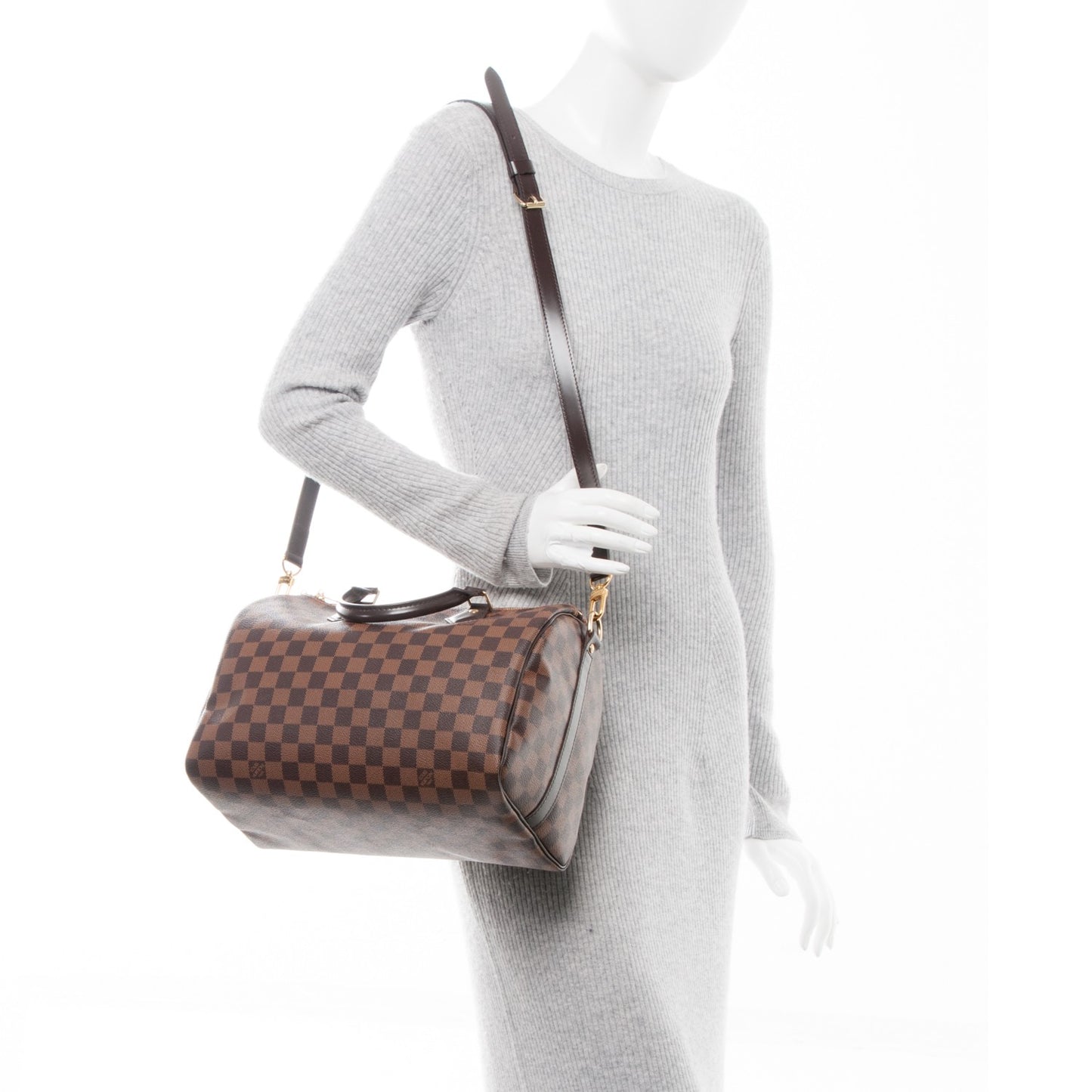 Damier Ebene Speedy Bandouliere 30